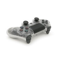 Геймпад Brazzers беспроводной для PS4 Wireless DUALSHOCK 4, разъем для наушников, LED light bar, Transparent gray, 3.7V, 600mAh, Blister-box