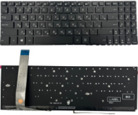 Клавіатура для ноутбука Asus VivoBook 15 FX570 F570 YX570 K570 R570 X570 Прямий Enter підсвітка Original PRC (0KNB0-5602RU00)