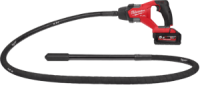 Вібратор занурювальний акумуляторний безщітковий MILWAUKEE, M18 FCVN24-551, 2,4м (зарядний пристрій M12-18 FC, 1 акумулятор М18