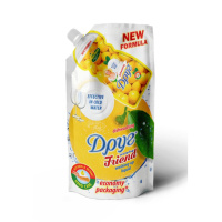 Средство для мытья посуды FRIENDS Лимон 460 мл (дой-пак)