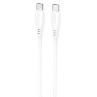 Кабель Proove Simple Silicone Type-C to Type-C 60W 2m White (CCSI60002222)