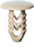 Крепления обшивки, одна шляпка Клипсы типа Ель - Fiat 127