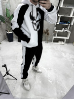 Теплий спортивний костюм худі+штани чоловічий