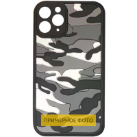 Чохол для iPhone XS Max - TPU+PC Army Collection (Сірий) - купити в SmartEra.ua