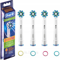 Насадки Oral-B Cross Action EB50 Clean Maximiser 4 шт сменные насадки для электрических зубных щеток
