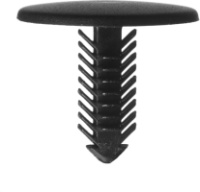 Крепления обшивки, одна шляпка Клипсы типа Ель - Много марок Много моделей