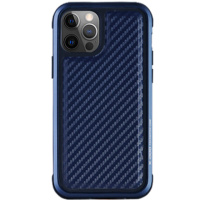 Чохол для iPhone 13 Pro PC+TPU+Metal K-DOO MARS Series (Carbon Blue) - купити в SmartEra.ua