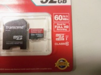 АКЦИЯ! TRANSCEND microSDHC 32GB card Premium + SD adapter