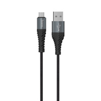 Кабель зарядки телефону, планшета Hoco X38 Cool MicroUSB (1m) Чорний - купити в SmartEra.ua