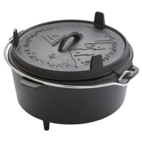 Казан с крышкой Groenberg Askja Pot 25 cm / 4 L Black (266016)