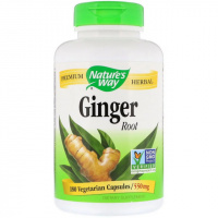 Корень Имбиря, Ginger Root, Nature's Way,, 550 мг, 180 капсул