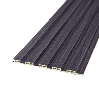 Рейка декоративная WPC стеновая 3000х150х9мм Графит SW-00001871