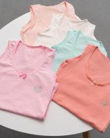 Майка на дівчинку, широка бретель    р.  2-3, 4-5, 6-7 роки    5шт