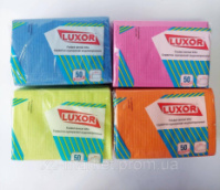 Трехслойные салфетки для пациента (33*45см) 50 шт LUXOR Абрикосовые (Apricot)