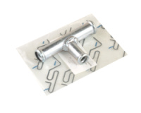 Переходник отопителя тройник (14x12х14 мм) трубка металлическая