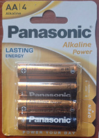 Батарейка AA LR6 Panasonic Alkaline Power 4шт в блістері