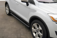 Боковые трубы Black (2 шт., Нержавейка) для Ford Kuga 2008-2013 гг
