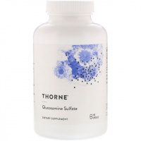 Глюкозамин Сульфат, Glucosamine Sulfate, Thorne Research, 180 растительных капсул