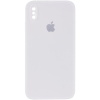 Чохол Silicone Case Square Full Camera Protective (AA) для Apple iPhone X / XS (5.8«)