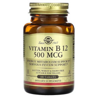 Solgar Vitamin B12 500 мкг 100 капсул