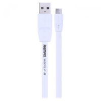 Кабель Remax RC-001m USB to MicroUSB 1m white