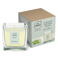 Ароматичні свічки Aroma Home Candles Woody Series Basil&Verbena 155г