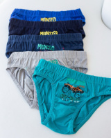 Дитячі труси для хлопчика Nicoletta 8-9, 10-11, 12-13 років 5 шт.