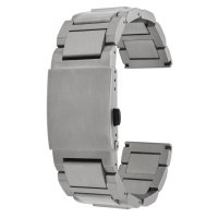 Сталевий браслет для годинника AWARDER 058 Silver (1051-1508) металевий сріблястий ремінець