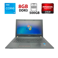 Ноутбук Б-класс Lenovo E50-80 / 15.6« (1366x768) TN / Intel Core i5-2430M (2 (4) ядра по 2.4 - 3.0 GHz) / 8 GB DDR3 / 500 GB HDD / AMD Radeon R5...