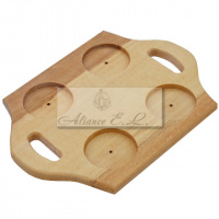 Доска для подачи дегустаций 34х24х2 см  В02