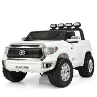 Дитячий електромобіль Джип Bambi Toyota Tundra, двомісний, білий.