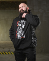 Тепла худи ghetto warrior НП4873