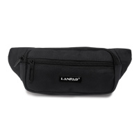 PODIUM Сумка Мужская На пояс нейлон Lanpad 37012 black