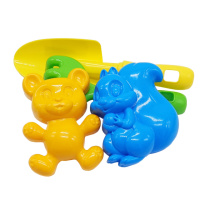 Набор для песочницы «Ромашка №4» 1128 лопатка, грабли, пасочки