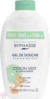 Гель для душа Byphasse Plaisir Shower Gel new 600 мл Лайм та імбир