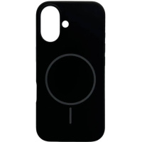DM Чохол Silicone Case Thin Circle with MagSafe для iPhone 17 Black