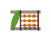 Ограждение Крестики-нолики (секция) Kidigo