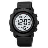 Чоловічий спортивний годинник Skmei 2122BKWT Black-White з електронним циферблатом та водозахистом 5 ATM