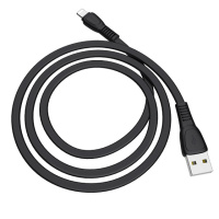 Дата кабель Hoco X40 Noah USB to Lightning (1m), Чорний - купити в SmartEra.ua