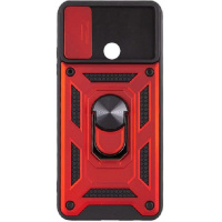 Чохол Camshield Serge Ring for Magnet для Xiaomi Redmi A1 Plus/A2 Plus/Poco C50 Червоний