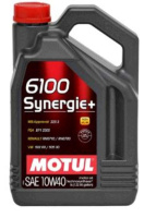 Олія автомобільна, 5л (напівсинтетика, 10W-40, 6100 SYNERGIE+) MOTUL (#108647)