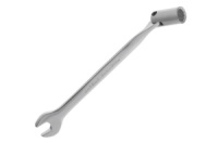 Ключ рожково-накидной Intertool 10 мм шарнирный (XT-1410)