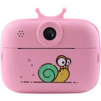 Дитяча фотокамера SnailSnap з моментальним друком Pink (Код товару:43533)
