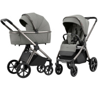 Коляска універсальна CARRELLO Omega CRL-6530 (2in1) Superb Grey /1/