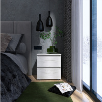 Тумба прикроватная Эверест ТЛ-1 Лайт 45х38х49 см Дуб Крафт белый (DTM-071083)