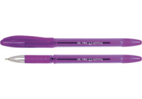 Ручка масляна Optima OIL PRO фіолетова
