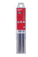 Бур SDS-PLUS MX4 MILWAUKEE, діаметр 6,0х165х100мм (10шт), пластикова коробка