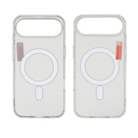 Чехол силиконовый Сlear Case MagSafe для Apple iPhone 17 Air прозрачный