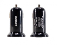 Автомобильное зарядное устройство Remax Mini USBx2 2.1A/1A Черный