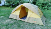 Палатка туристическая четырехместная GreenCamp 1100